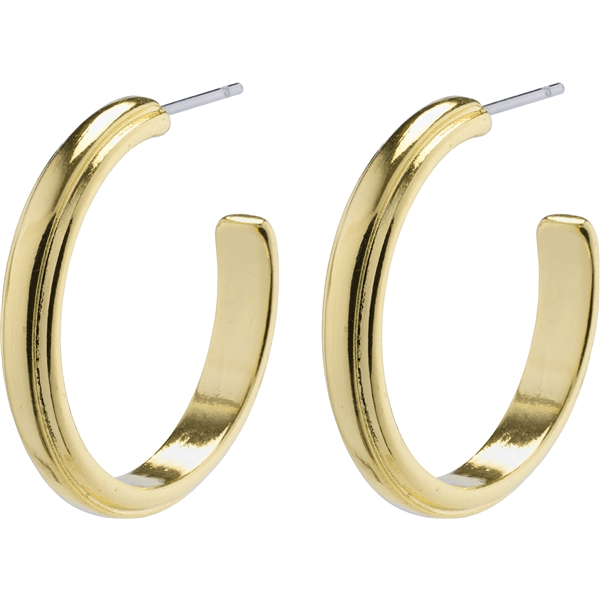 14221-2003 THANKFUL Medium Hoop Earrings (Kuva 1 tuotteesta 2)