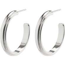 1 set - 14221-6003 THANKFUL Medium Hoop Earrings