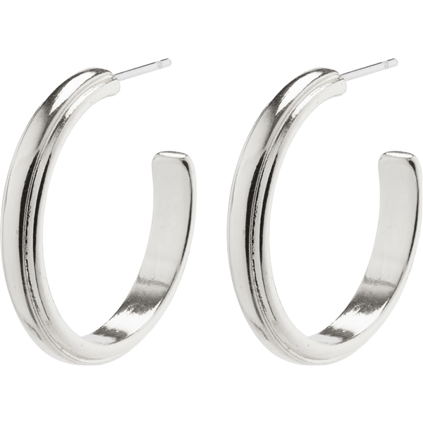 14221-6003 THANKFUL Medium Hoop Earrings (Kuva 1 tuotteesta 2)
