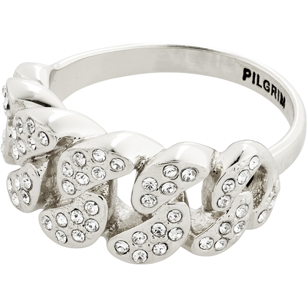 26221-6014 MAGDALENE Crystal Curb Chain Ring (Kuva 1 tuotteesta 2)