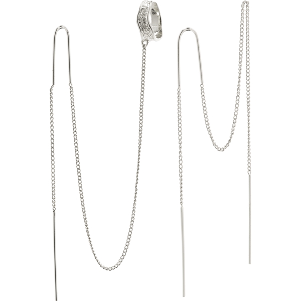 26221-6053 AIDA Asymmetric Long Chain Earrings (Kuva 1 tuotteesta 2)