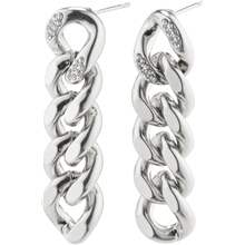 27221-6023 CECILIA Crystal Curb Chain Earrings