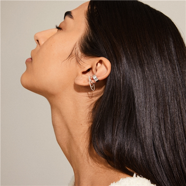 14223-6013 PEACE Asymmetrical Ear Cuffs (Kuva 2 tuotteesta 3)