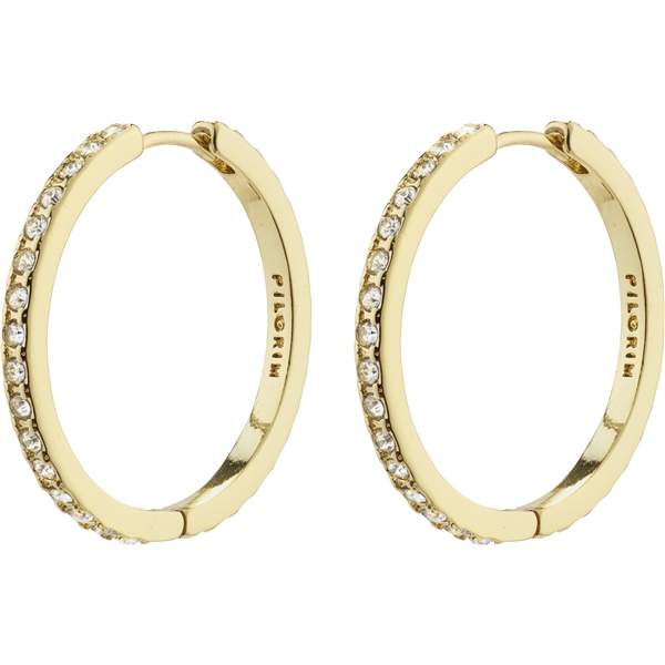 10231-2013 BE Crystal Hoop Earrings (Kuva 1 tuotteesta 3)