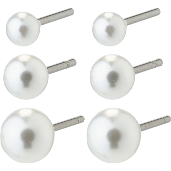 69231-6013 ELISA Pearl Earrings 3-In-1 Set (Kuva 1 tuotteesta 3)