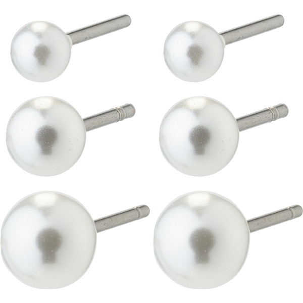 69231-6013 ELISA Pearl Earrings 3-In-1 Set (Kuva 1 tuotteesta 3)