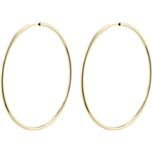 1 set - 28232-2023 APRIL Gold Large Hoop Earrings