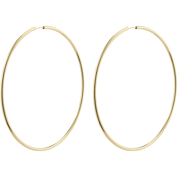 28232-2033 APRIL Gold Maxi Hoop Earrings (Kuva 1 tuotteesta 3)