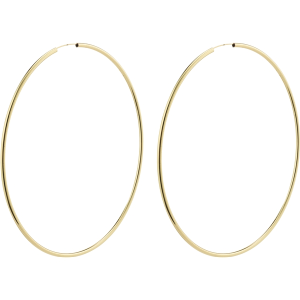 28232-2043 APRIL Gold Mega Hoop Earrings (Kuva 1 tuotteesta 3)
