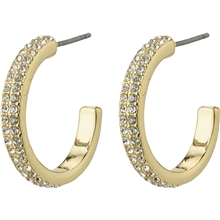 1 set - 11233-2003 HEAT Crystal Hoop Earrings