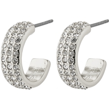 26233-6043 MATYLDA Crystal Hoop Earrings 1 set