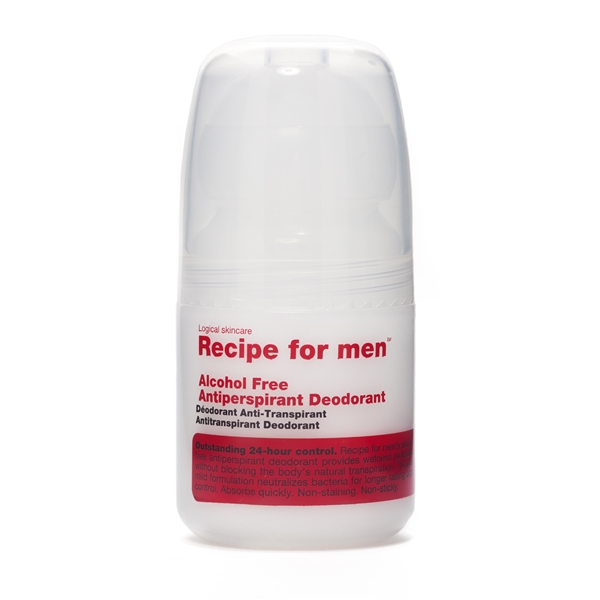 Recipe For Men Antiperspirant Deodorant Roll On 60 ml, Recipe for Men