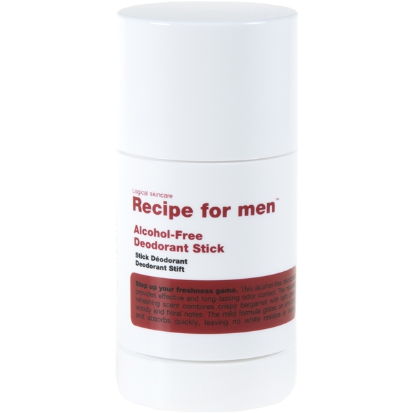 Recipe for Men Alcohol Free Deodorant Stick
