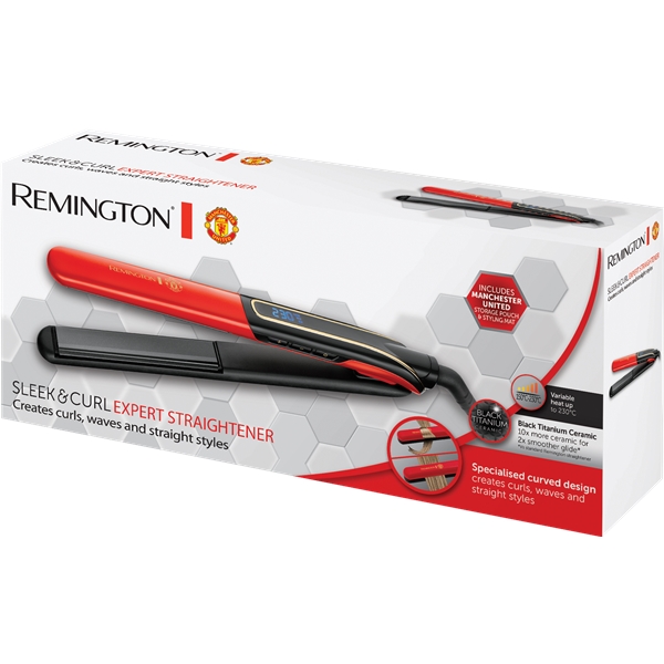 S6755 Manchester United Sleek & Curl Straightener (Kuva 2 tuotteesta 4)