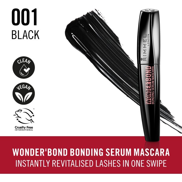 Rimmel Wonder Bond Bonding Serum Mascara (Kuva 2 tuotteesta 9)