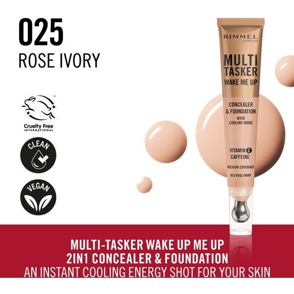 Rimmel Multi Tasker Concealer & Foundation (Kuva 2 tuotteesta 8)