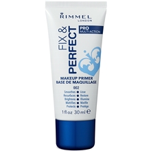 30 ml - 002 Transparent - Rimmel Fix & Perfect Pro Primer