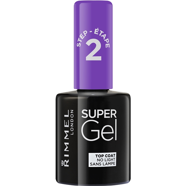 Rimmel Supergel Nailpolish Top Coat (Kuva 1 tuotteesta 2)