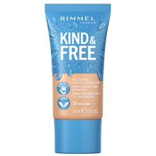 30 ml - No. 010 Rose Ivory - Rimmel Kind & Free Skin Tint Foundation