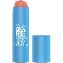 5 gr - No. 002 Peachy Cheeks  - Rimmel Kind & Free Multi Stick