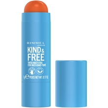 5 gr - No. 004 Tangerine Dream  - Rimmel Kind & Free Multi Stick