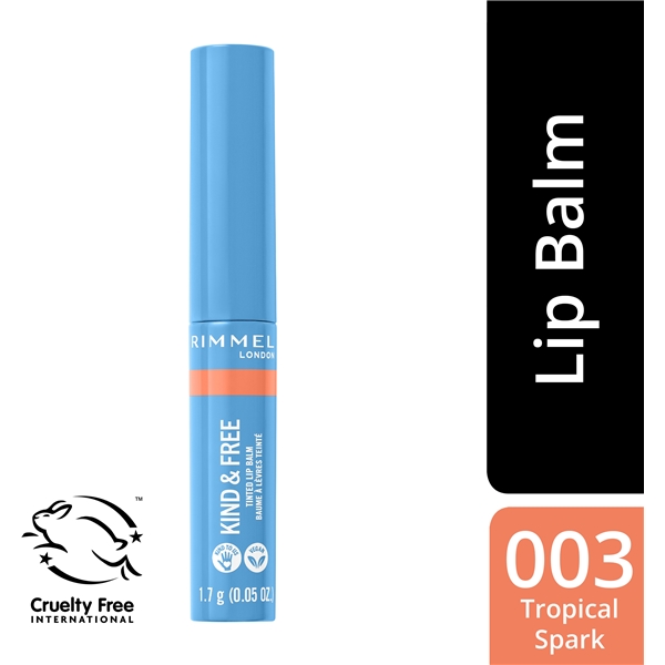 Rimmel Kind & Free Lipbalm (Kuva 2 tuotteesta 8)