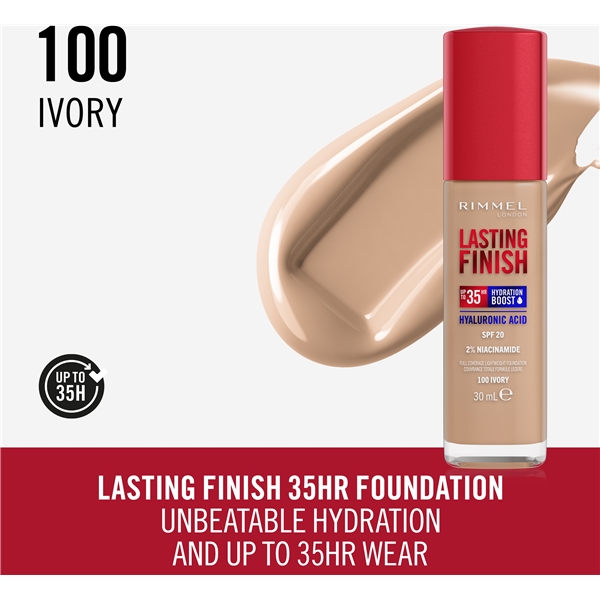 Rimmel Lasting Finish 35 HR Foundation (Kuva 2 tuotteesta 4)