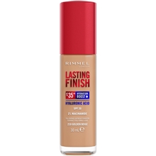 30 ml - No. 210 Golden Beige  - Rimmel Lasting Finish 35 HR Foundation