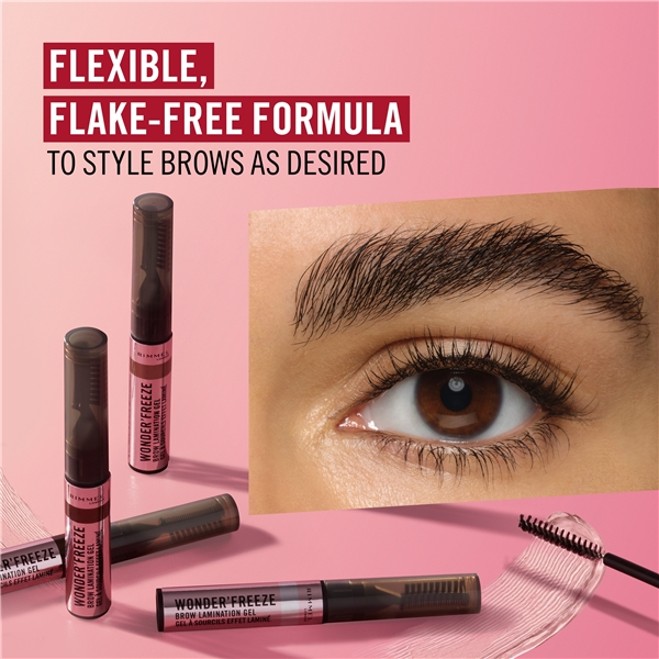 RIMMEL Wonder Freeze - Brow Lamination Gel (Kuva 8 tuotteesta 9)