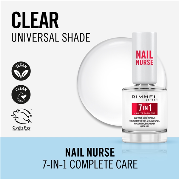 Rimmel Nail Nurse 7 in 1 Nail Treatment (Kuva 2 tuotteesta 7)
