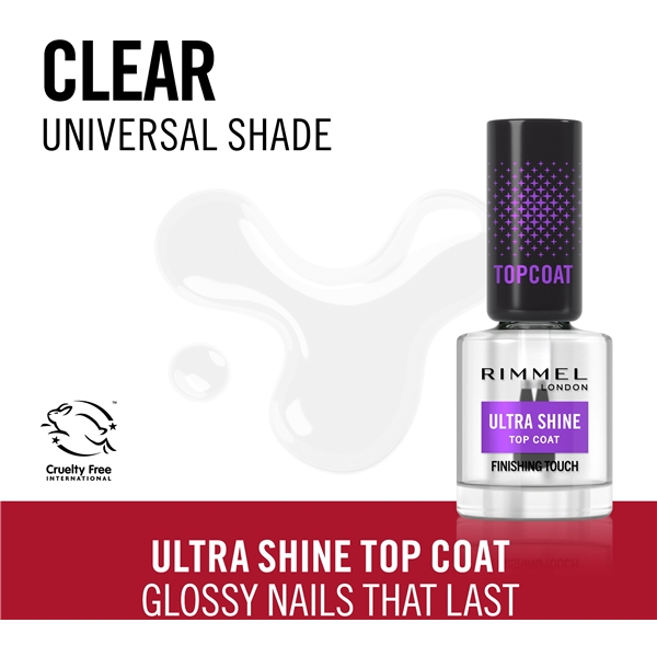 Rimmel Ultra Shine Top Coat (Kuva 2 tuotteesta 5)