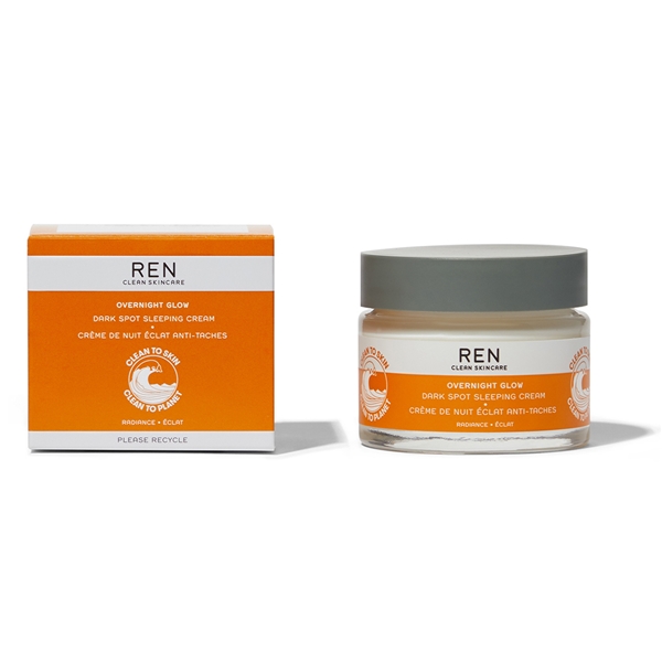 REN Radiance Overnight Dark Spot Sleeping Cream (Kuva 2 tuotteesta 6)