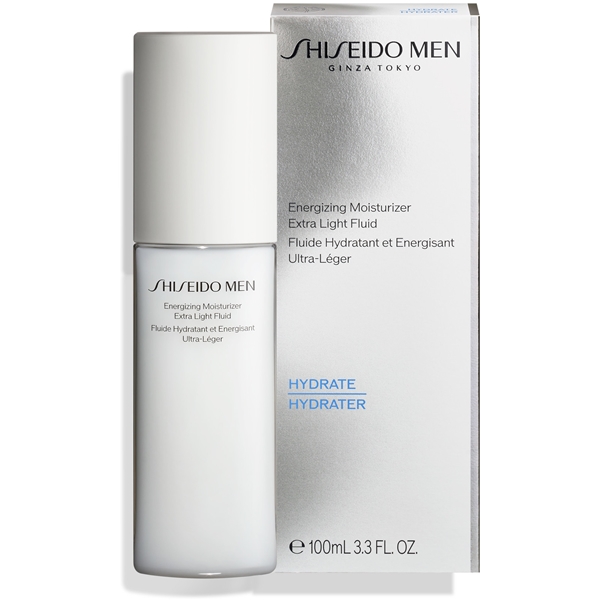 Shiseido Men Energizing Moisturizer Extra Light (Kuva 2 tuotteesta 4)