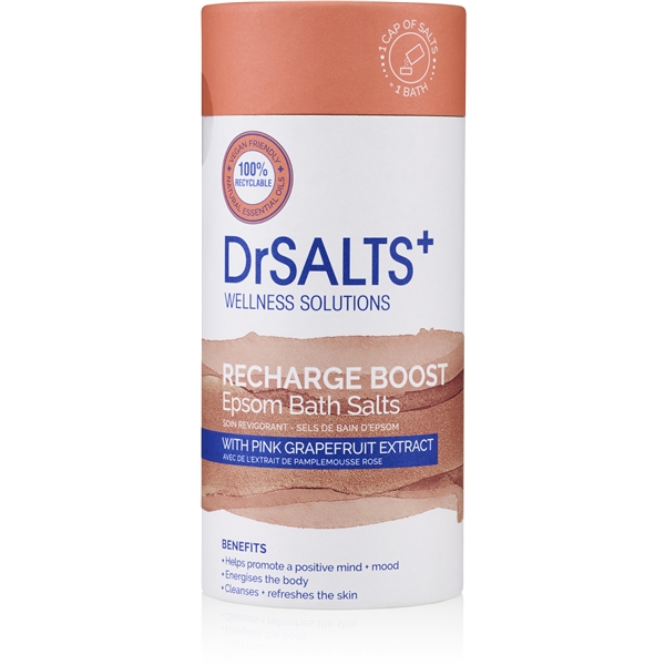 DrSALTS+ Recharge Boost Epsom Bath Salts