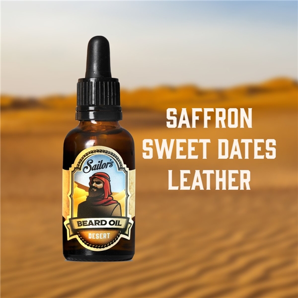 Sailor's Beard Oil Desert (Kuva 2 tuotteesta 3)