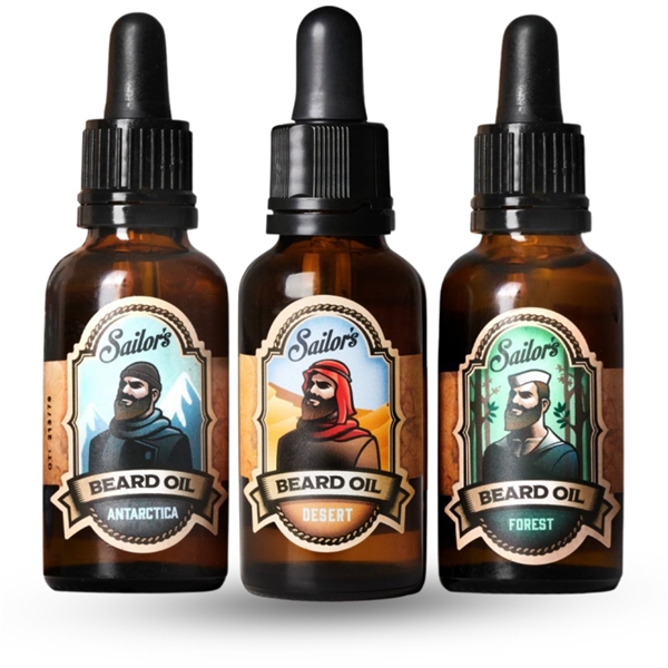 Sailor's Beard Oils - The Explorer Collection (Kuva 2 tuotteesta 3)