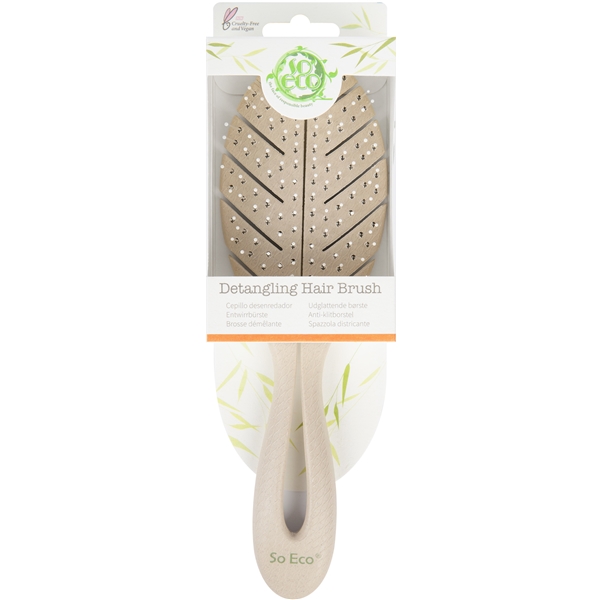 So Eco Biodegradable Detangling Leaf Brush