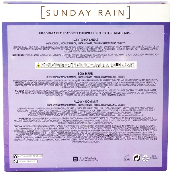 Sunday Rain Time to Rest Set (Kuva 2 tuotteesta 4)