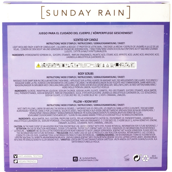 Sunday Rain Time to Rest Set (Kuva 2 tuotteesta 3)