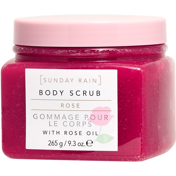 Sunday Rain Rose Body Scrub (Kuva 2 tuotteesta 3)