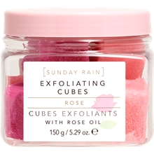 150 gr - Sunday Rain Rose Exfoliating Cubes
