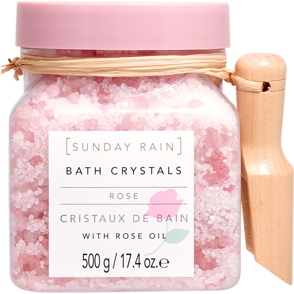 Sunday Rain Rose Bath Crystals (Kuva 1 tuotteesta 3)