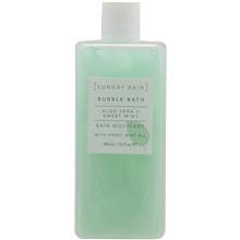 450 ml - Sunday Rain Aloe & Sweet Mint Bubble Bath