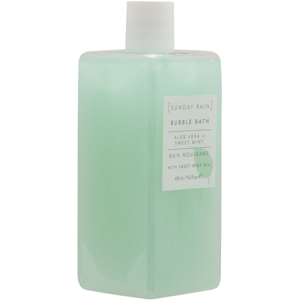 Sunday Rain Aloe & Sweet Mint Bubble Bath (Kuva 2 tuotteesta 3)