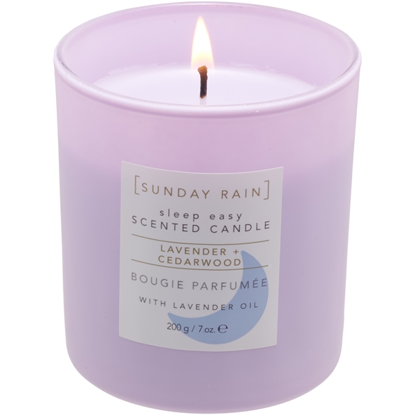 Sunday Rain Sleep Easy Lavendel Candle (Kuva 1 tuotteesta 5)