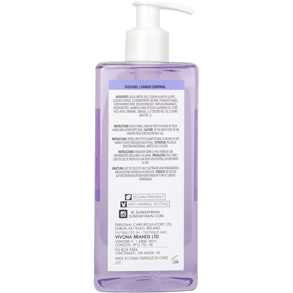 Sunday Rain Sleep Easy Body Wash (Kuva 2 tuotteesta 2)