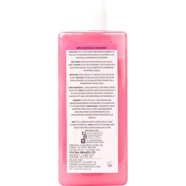 Pink Grapefruit & Sea Salt Bubble Bath (Kuva 4 tuotteesta 5)