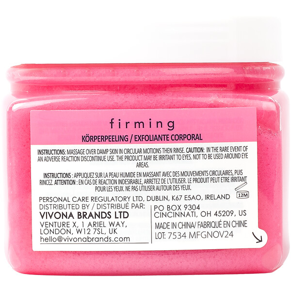 Pink Grapefruit & Sea Salt Body Scrub (Kuva 5 tuotteesta 8)