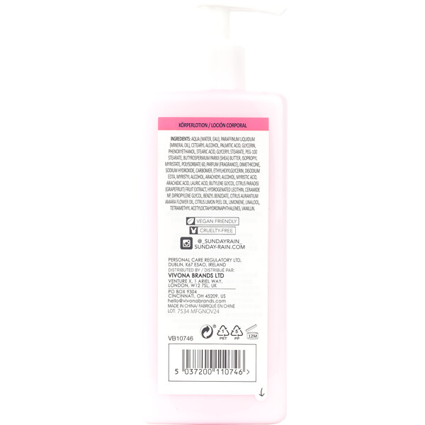 Pink Grapefruit & Sea Salt Body Lotion (Kuva 5 tuotteesta 6)