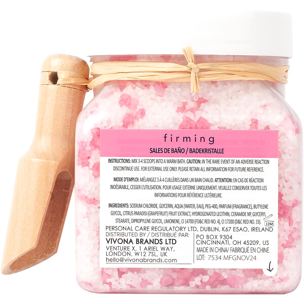 Pink Grapefruit & Sea Salt Bath Crystals (Kuva 5 tuotteesta 5)